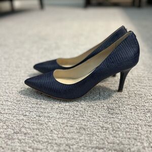 Cole Haan Navy Blue Pumps